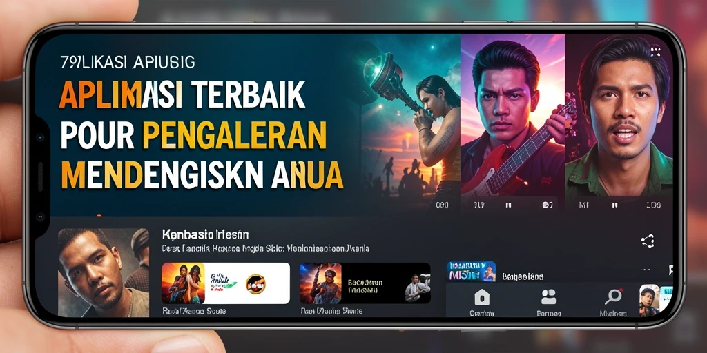 Tampilan gameplay 797K menampilkan berbagai fitur musik interaktif.
