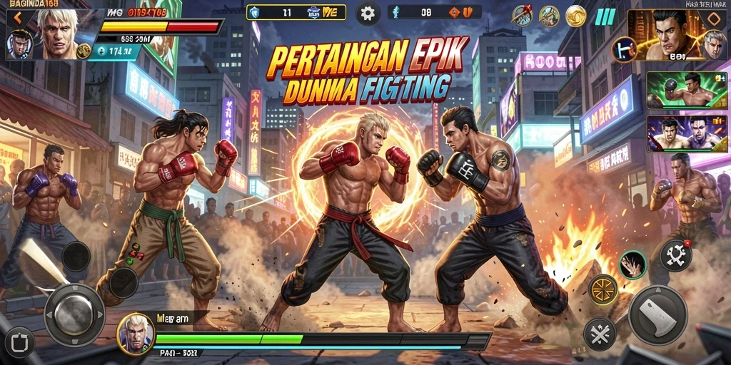 Tampilan gameplay seru dan mendebarkan dari BAGINDA168.