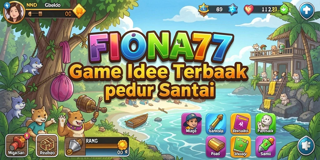 Tampilan gameplay <strong>FIONA77</strong> yang seru dan menarik.