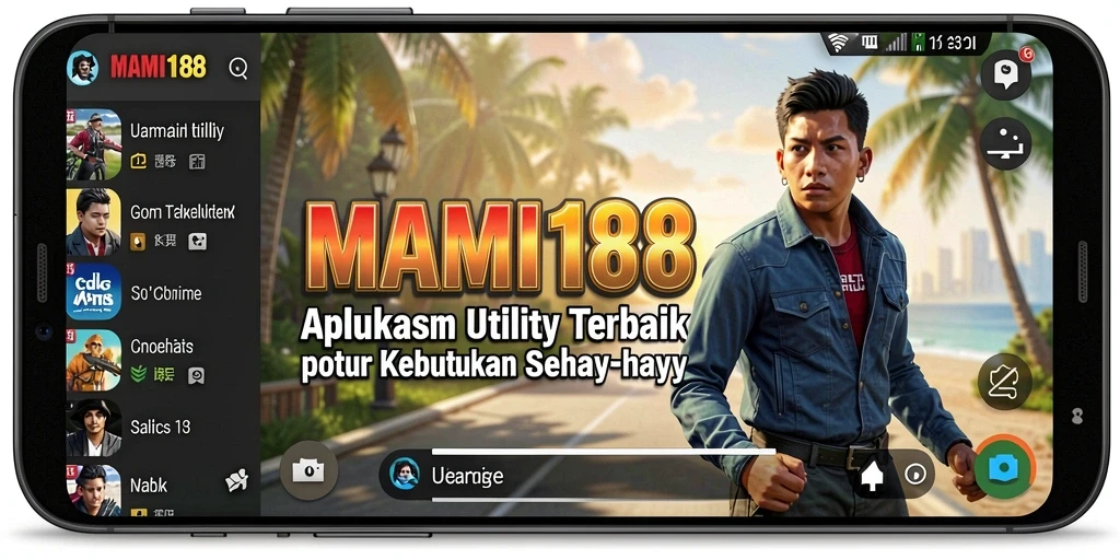 Tampilan antarmuka utama MAMI188 yang intuitif dan mudah digunakan.