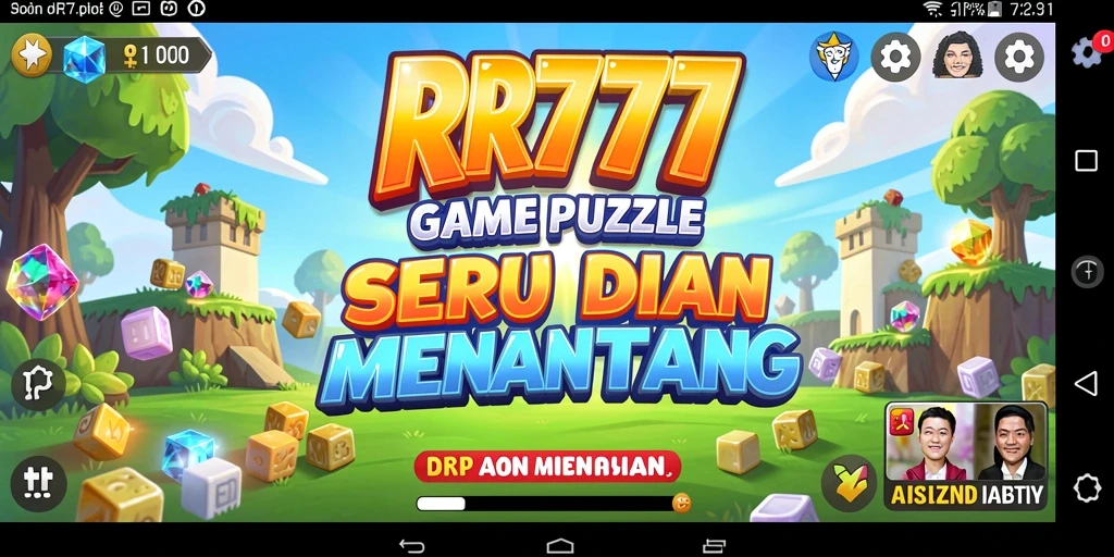 Tampilan gameplay RR777 yang memukau dan penuh warna.