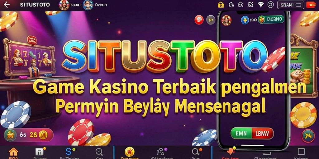 Screenshot gameplay Kasino menarik dari SITUSTOTO yang menunjukkan pengalaman gaming yang mendebarkan.