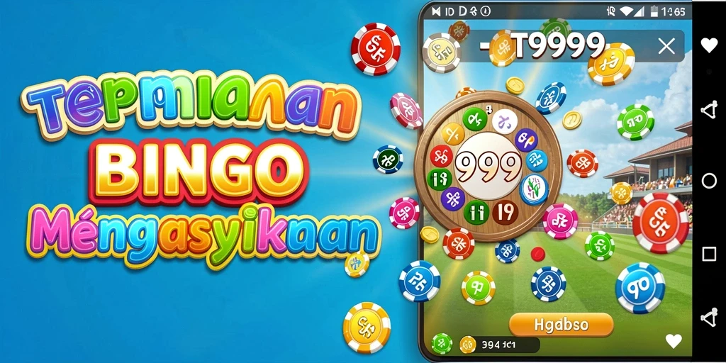 Screenshot gameplay T9999 yang menunjukkan suasana bermain Bingo yang dinamis.