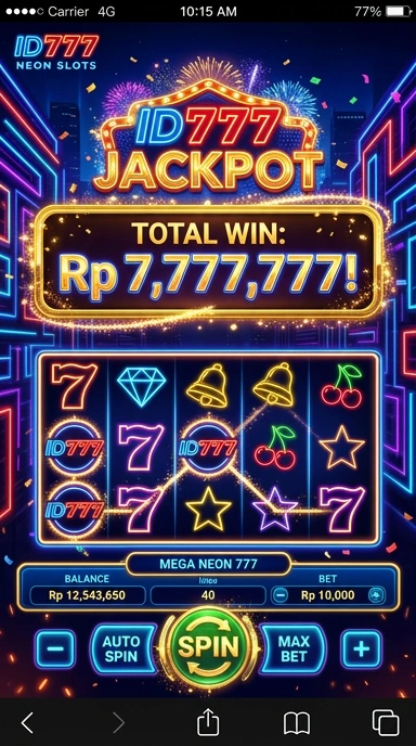 Tampilan utama pusat unduh id777 yang simpel dan menarik.